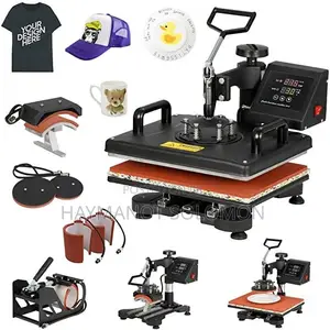 5 in 1 Heat Print Machine