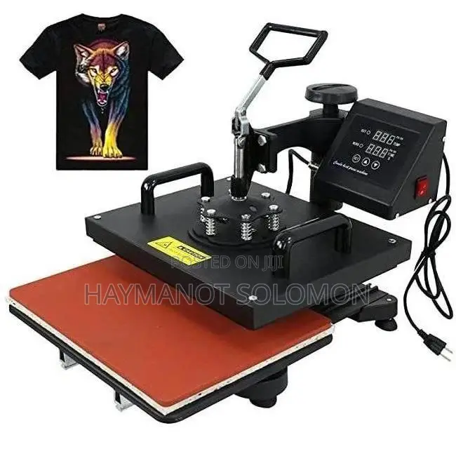 5 in 1 Heat Print Machine