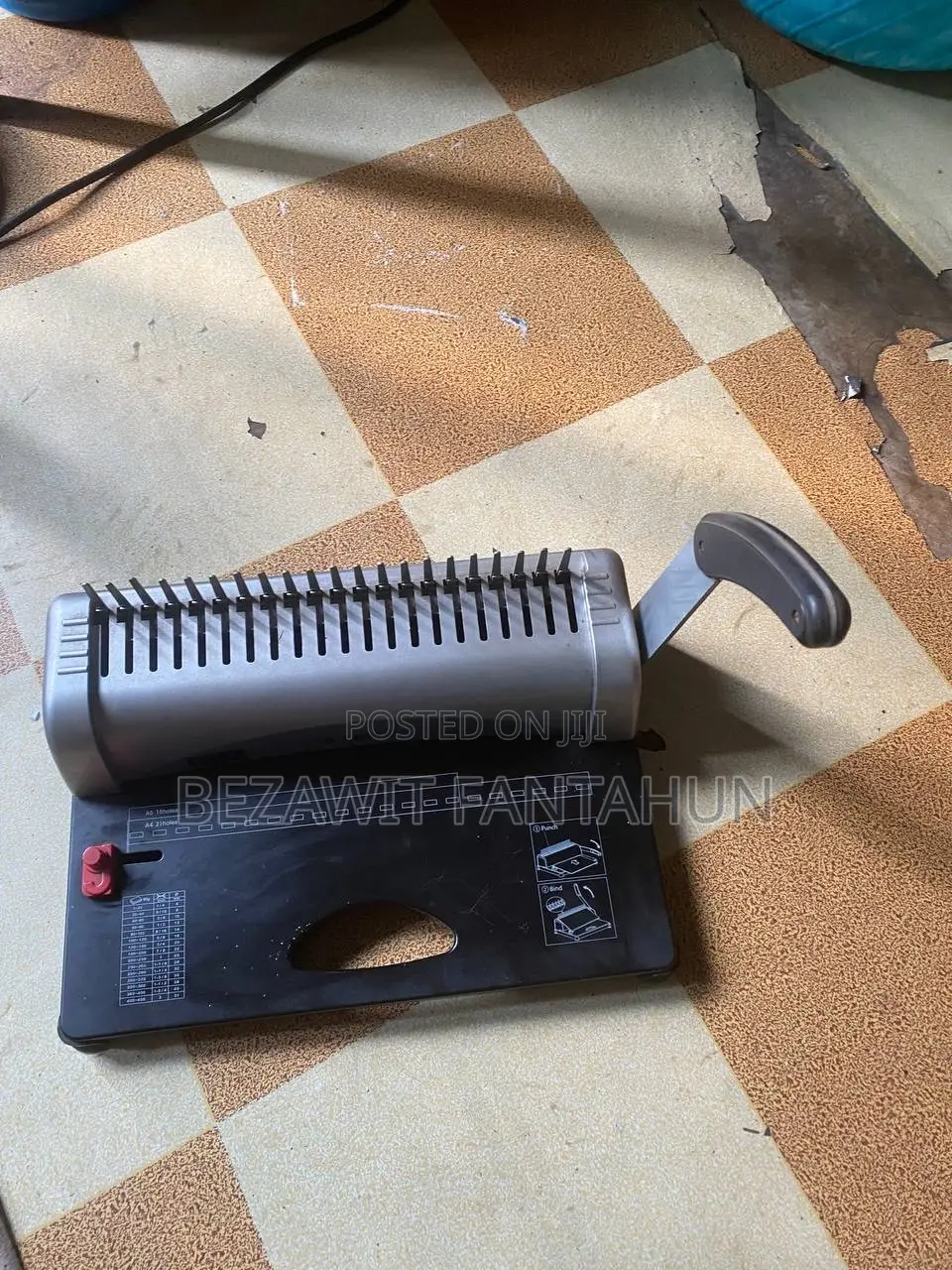 Comb Binding Machine