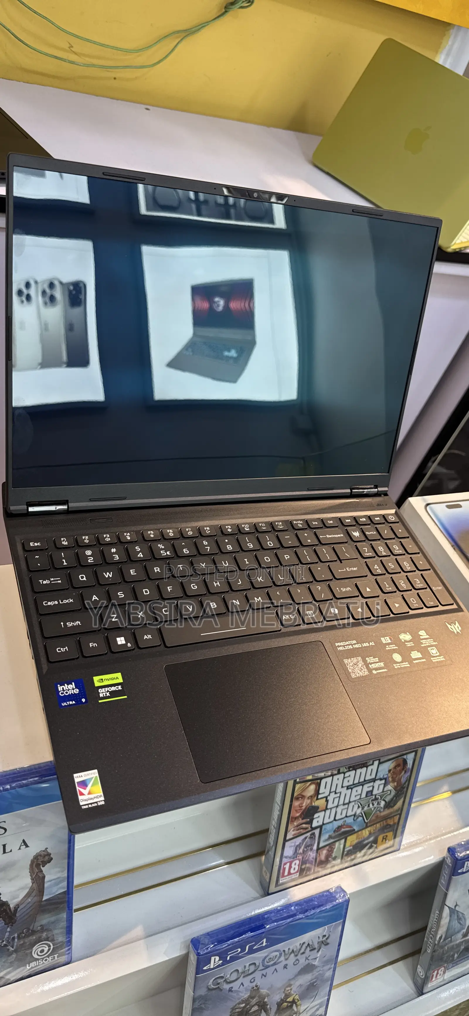 New Laptop Acer Predator Helios Neo 16 32GB Intel Core i9 HDD+SSD 1T