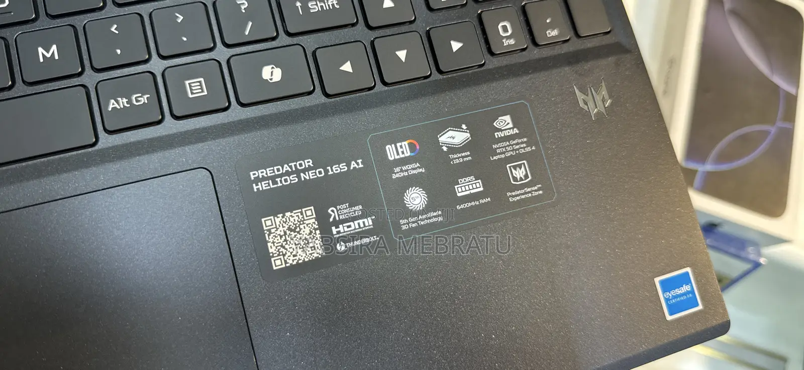 New Laptop Acer Predator Helios Neo 16 32GB Intel Core i9 HDD+SSD 1T