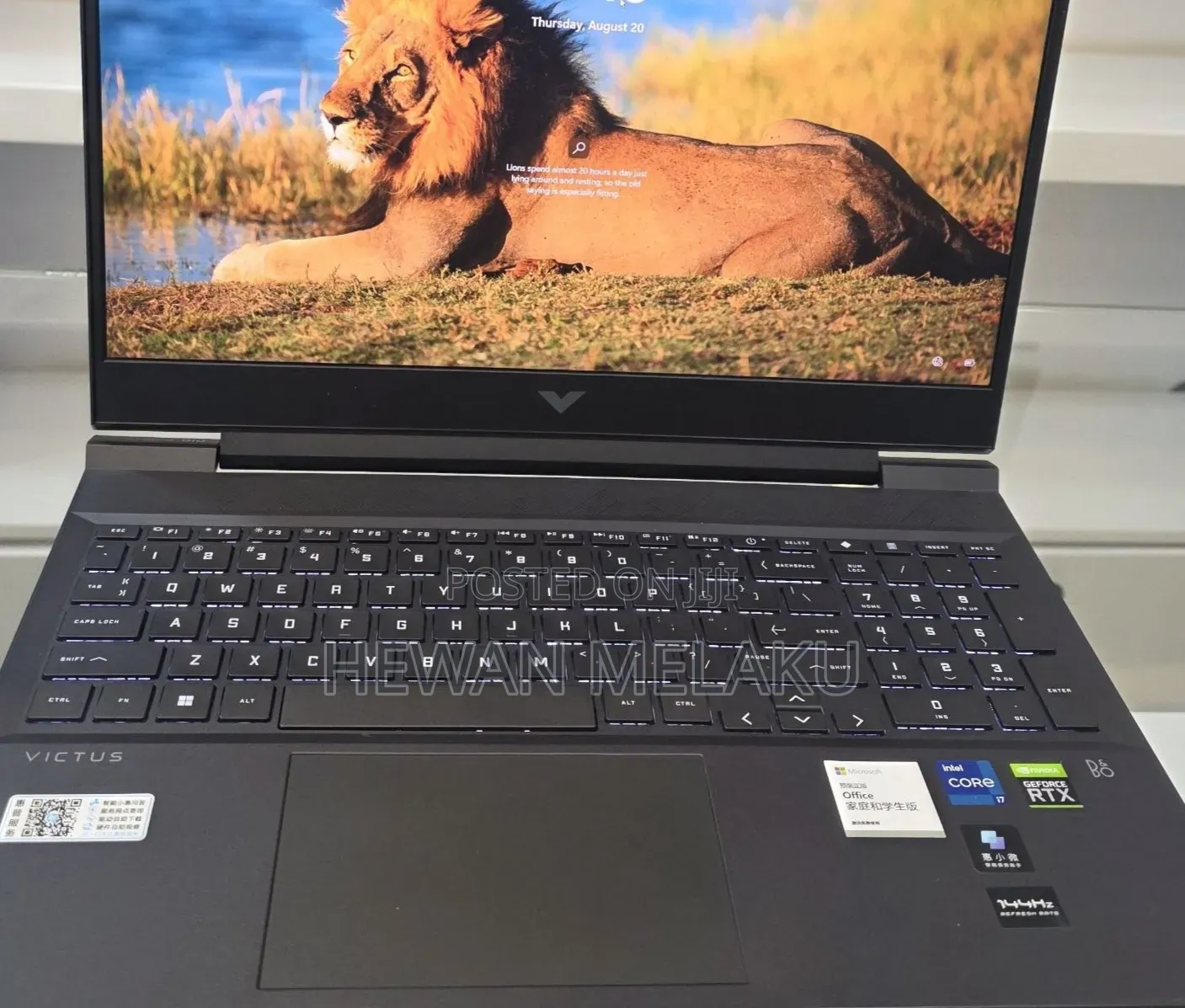 New Laptop HP Victus 16 16GB Intel Core i7 SSD 512GB