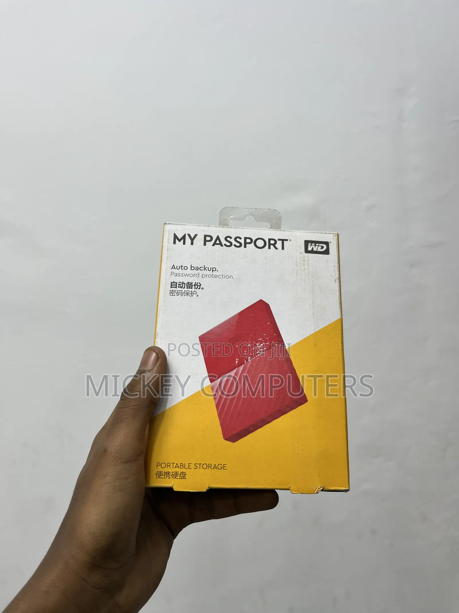 WD (Western Digital) My Passport 2TB Portable External HDD