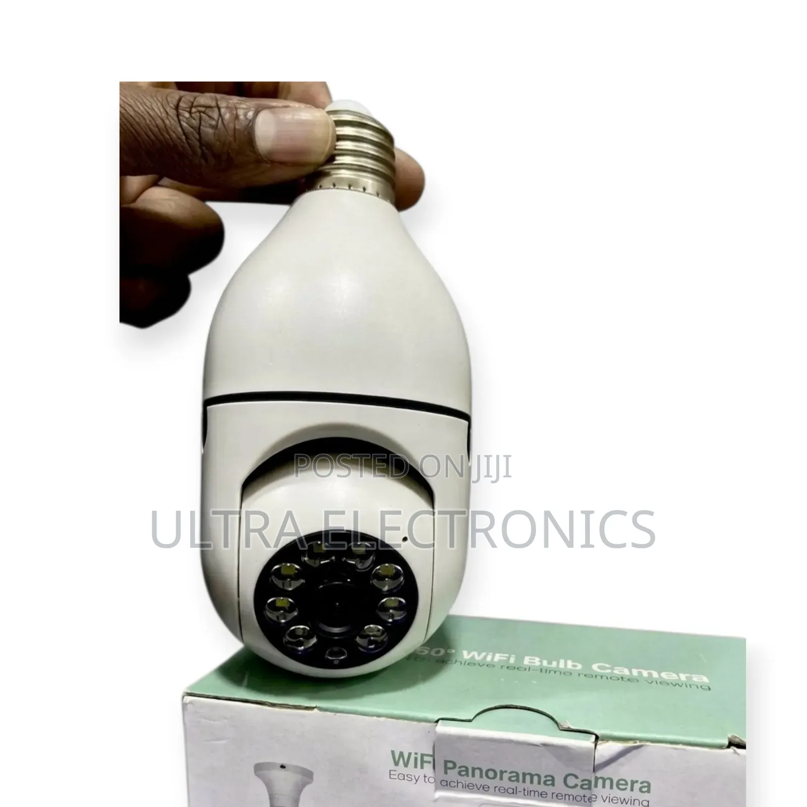 Camera V380 Pro Panoramic Wifi Bulb Security Camera – E27