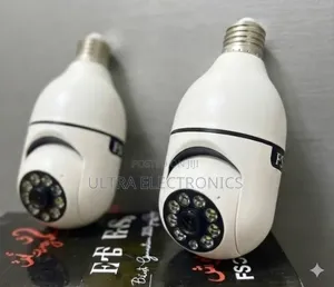 V380 Pro E27 Wifi Smart Security Camera – 360° Panoramic