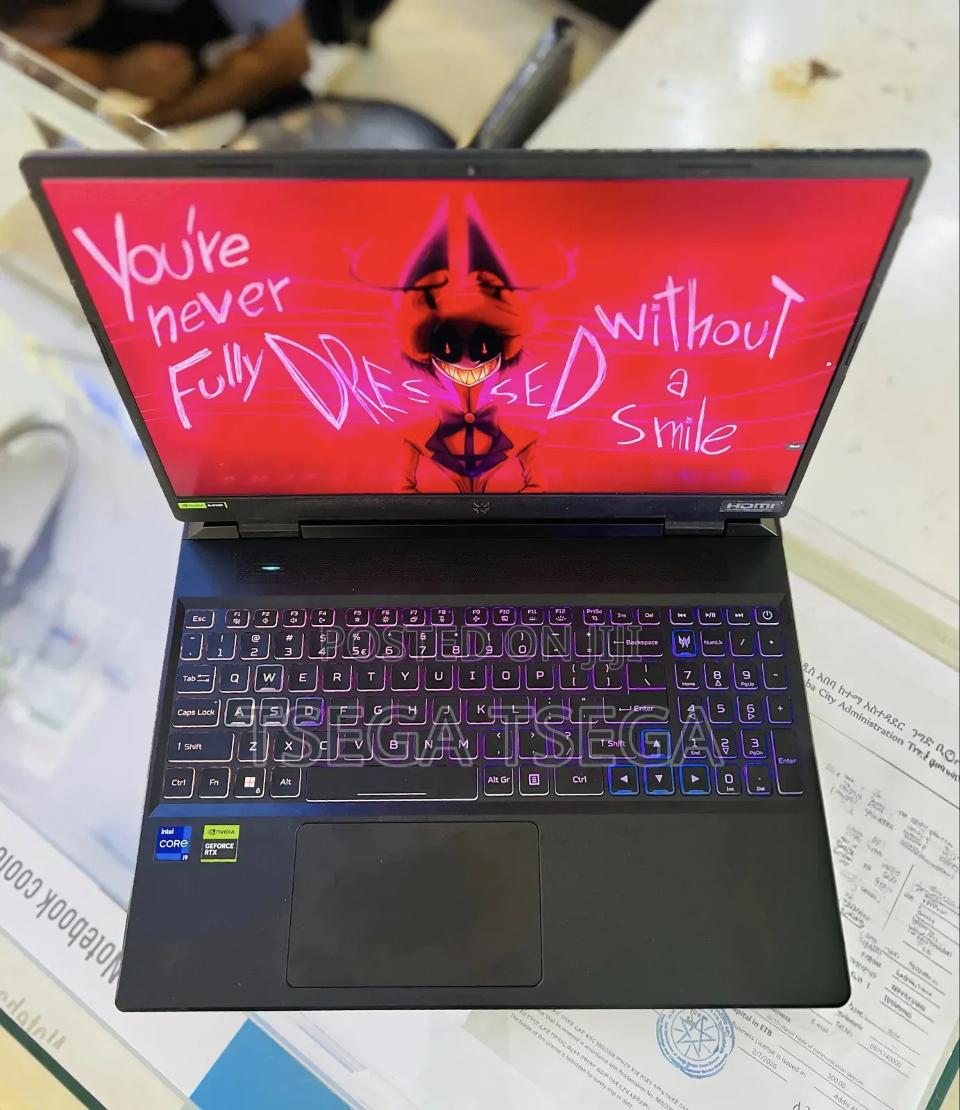 New Laptop Acer Predator Helios Neo 16 16GB Intel Core i9 SSD 1T