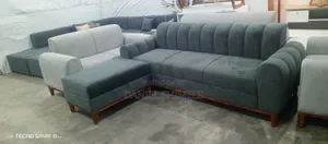Luxury L-Shaped 4 Seater Sofa