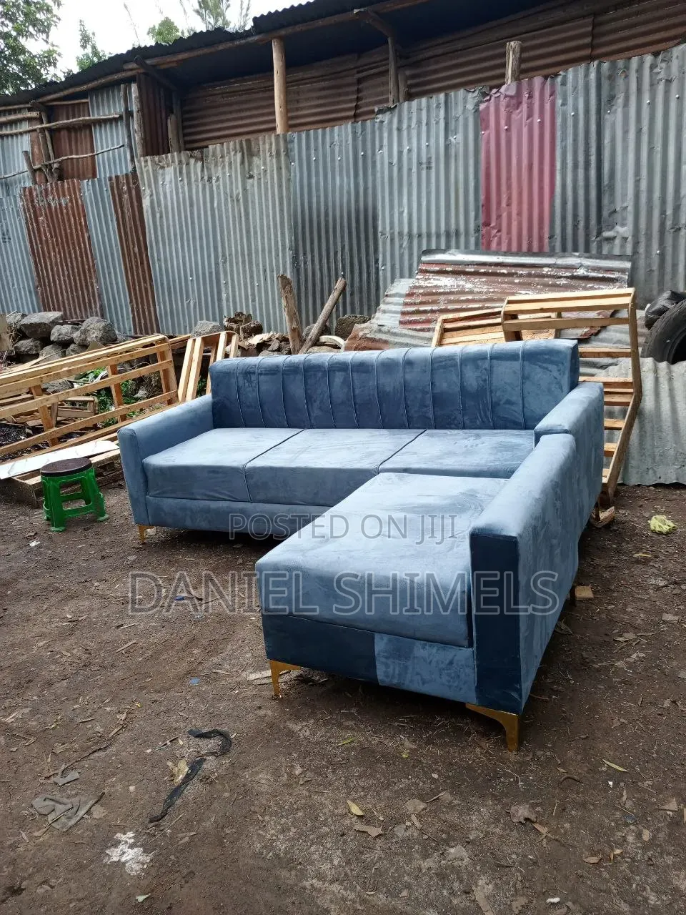 4-Seater Fabric Couch