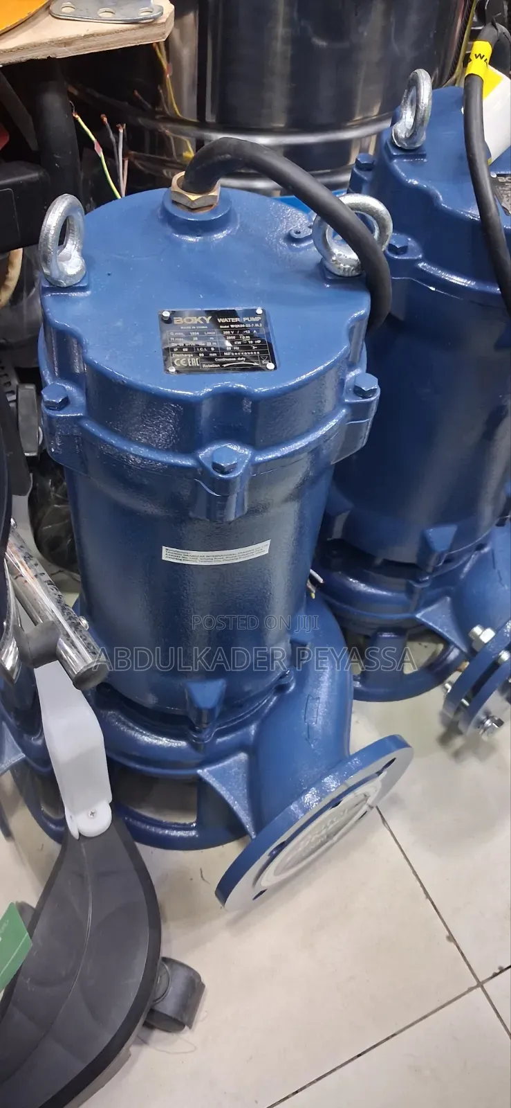 Sewage Sumersible Pump 10 HP (For Dirty Water