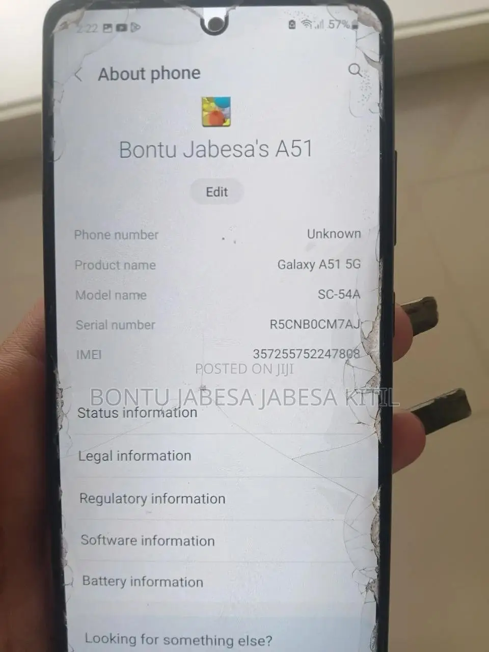 Samsung Galaxy A51 128 GB Black