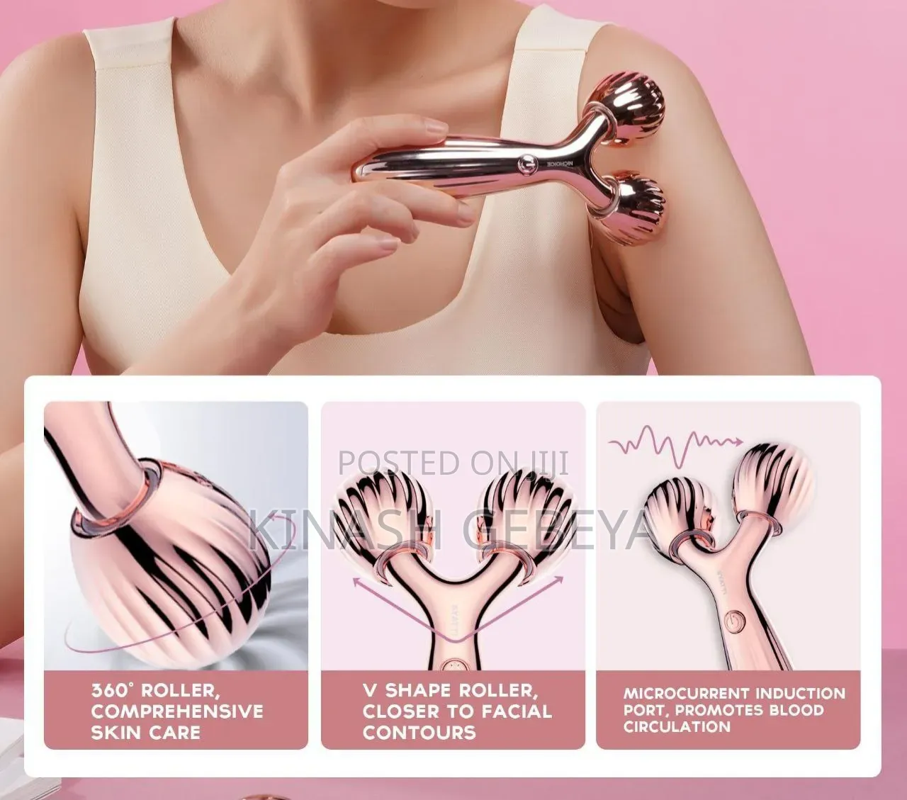 Top Quality v Shaped Face Massager