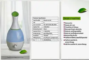 Humidifier – Water Tank: 3L /1 Gallon ~ Power: 25W 11 Hours Per Tank