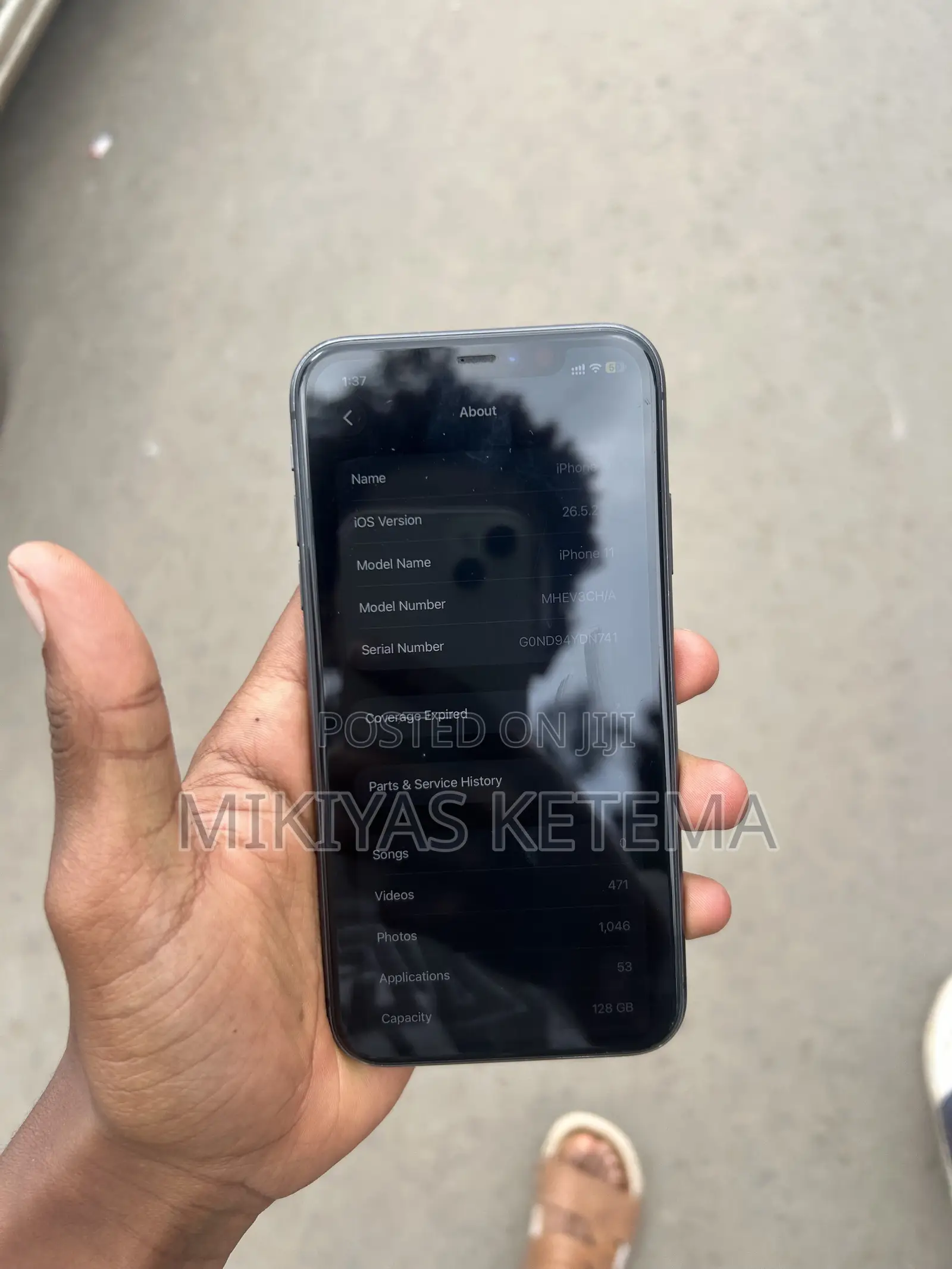 Apple iPhone 11 128 GB Black