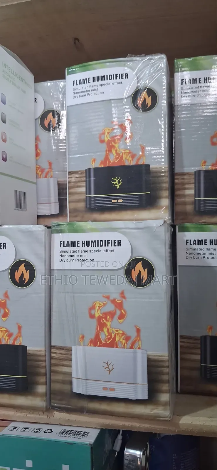 Flame Aroma Diffuser Humidifier