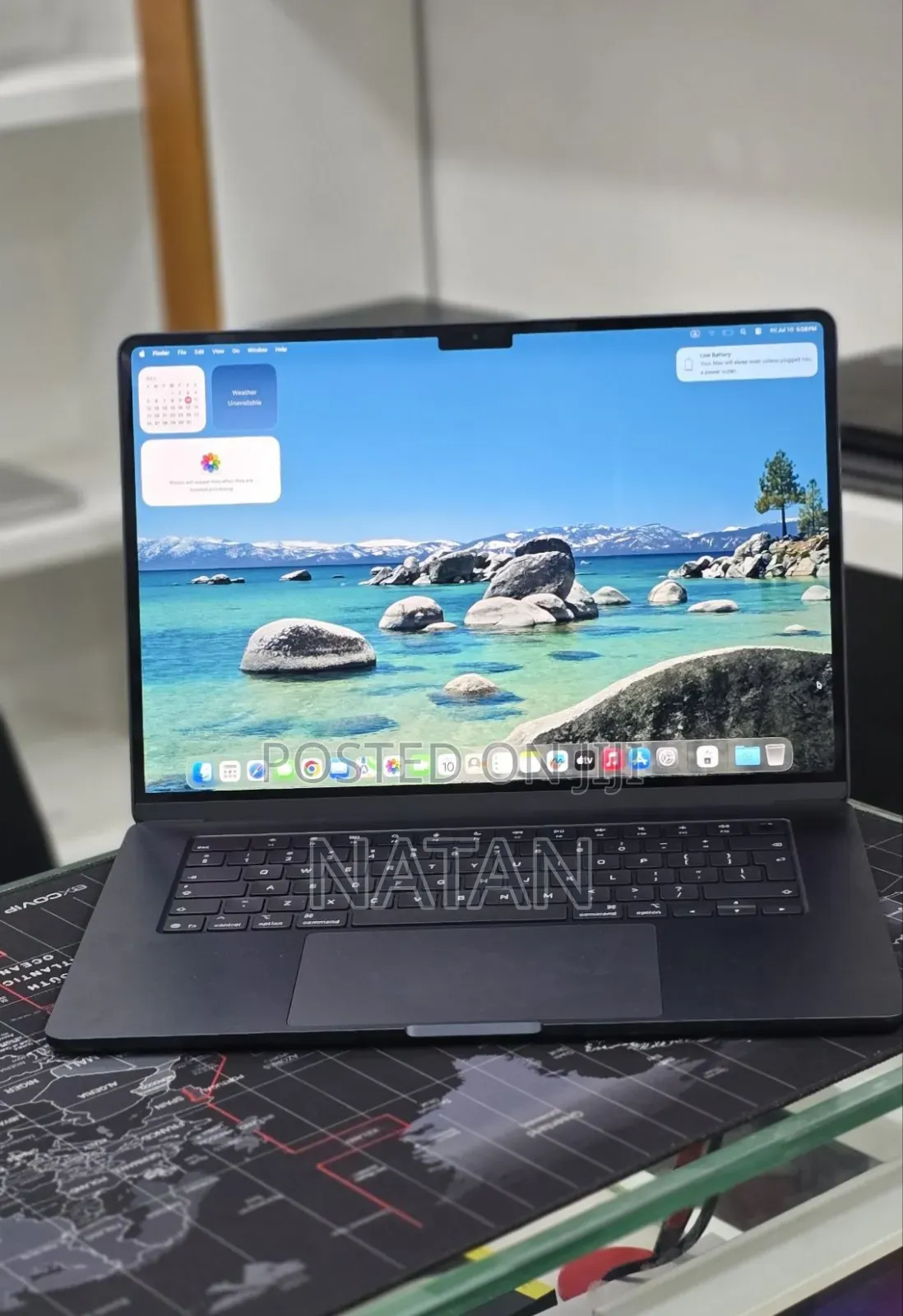 New Laptop Apple MacBook Air 2025 M4 16GB SSD 256GB