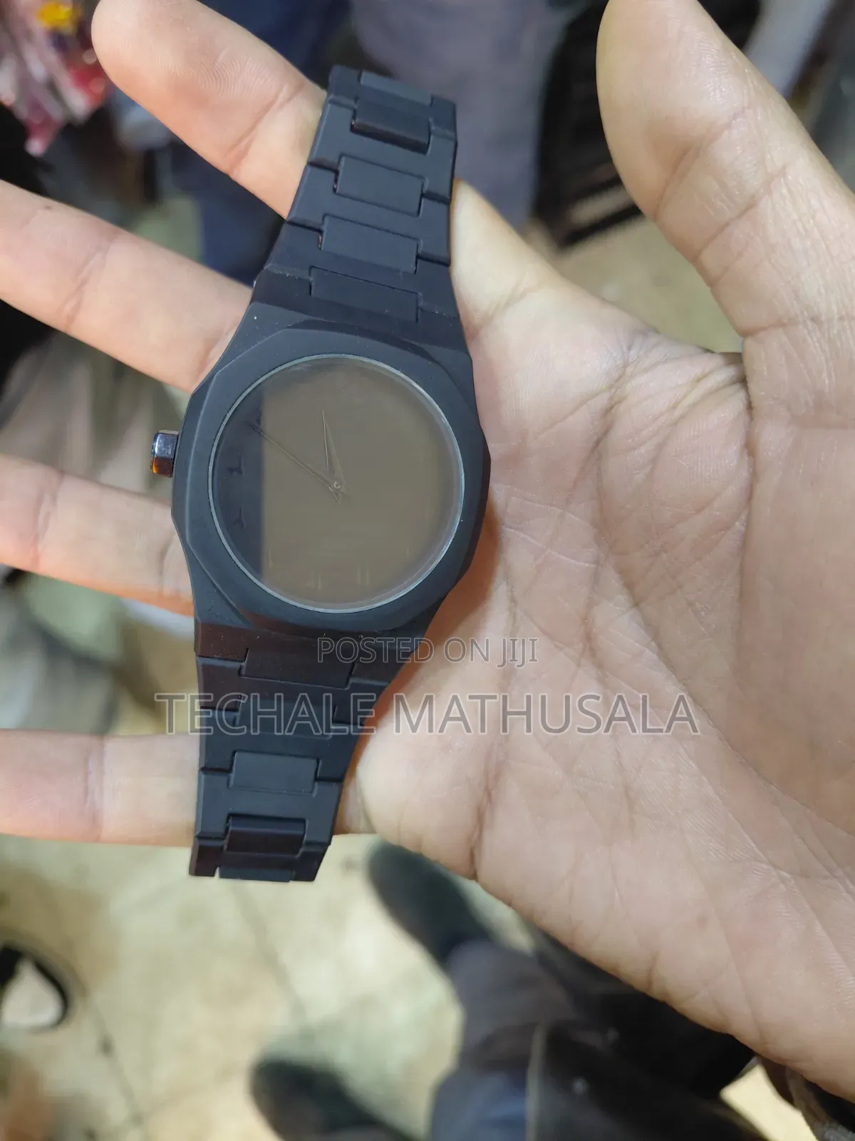 Black Arabic Watch