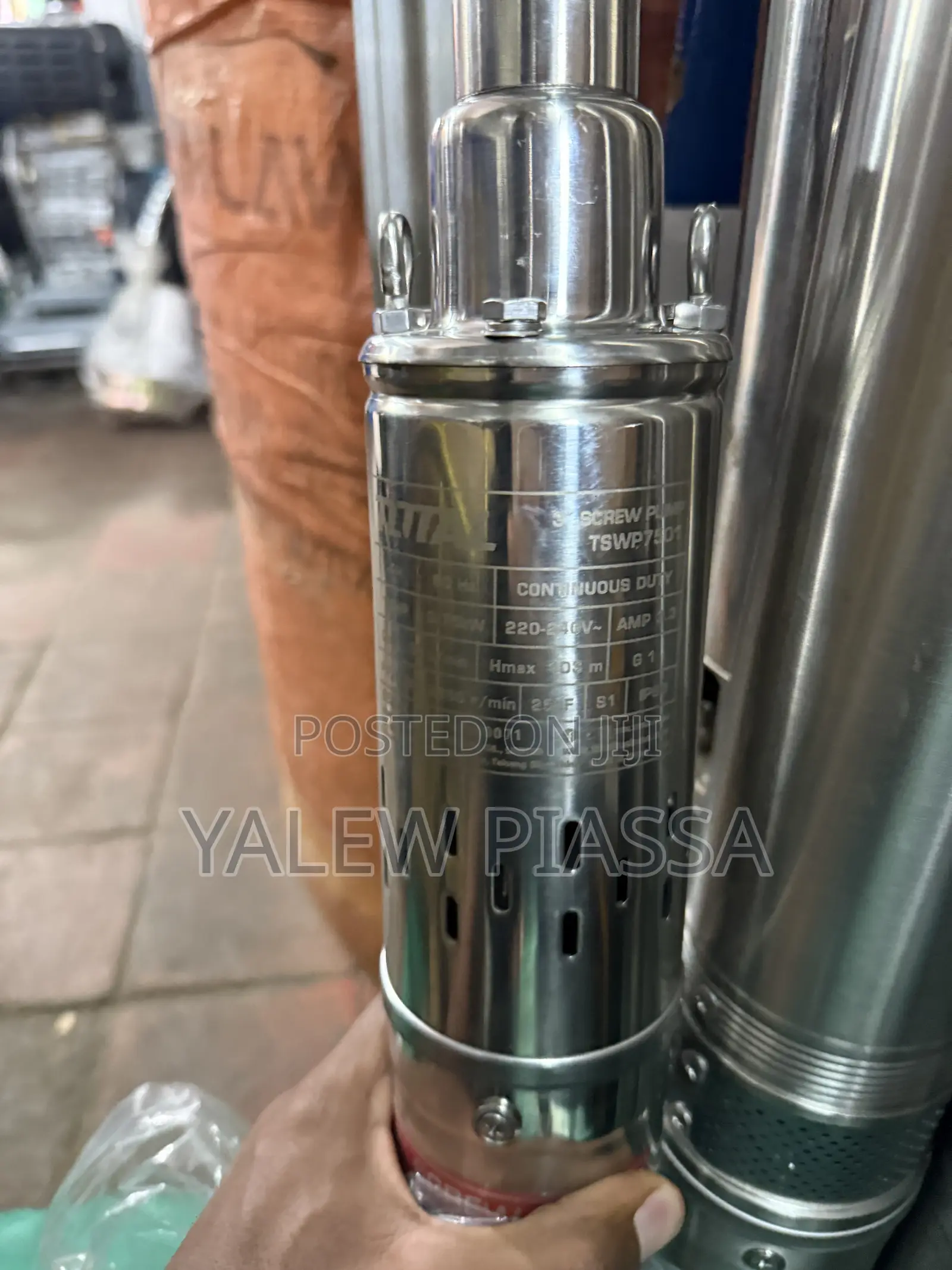 3-Inch Stainless Steel DC Screw Deep Well Submersible Water