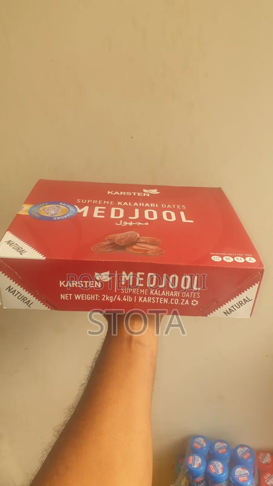 High Quality Karsten Medjool Natural Kalahari Dates ቴምር 2kg