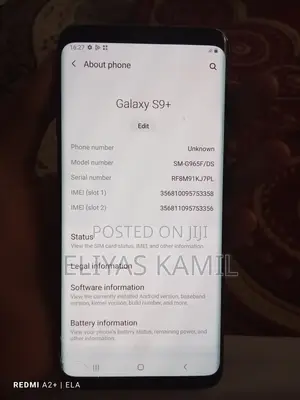 Samsung Galaxy S9 Plus 128 GB Black