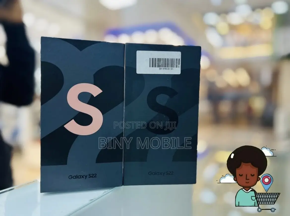 New Samsung Galaxy S22 5G 256 GB Black