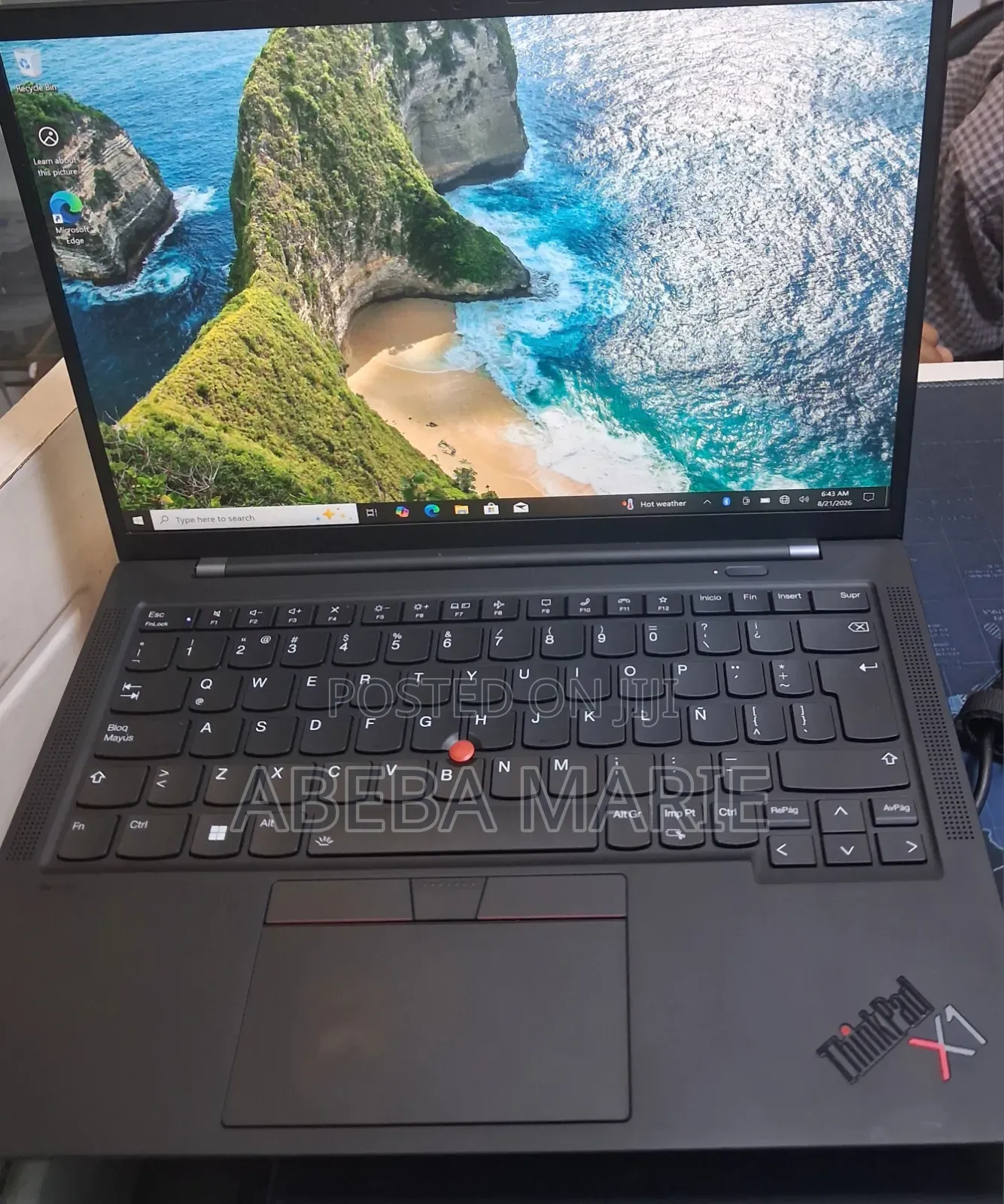 New Laptop Lenovo ThinkPad X1 Carbon 16GB Intel Core i7 SSD 512GB