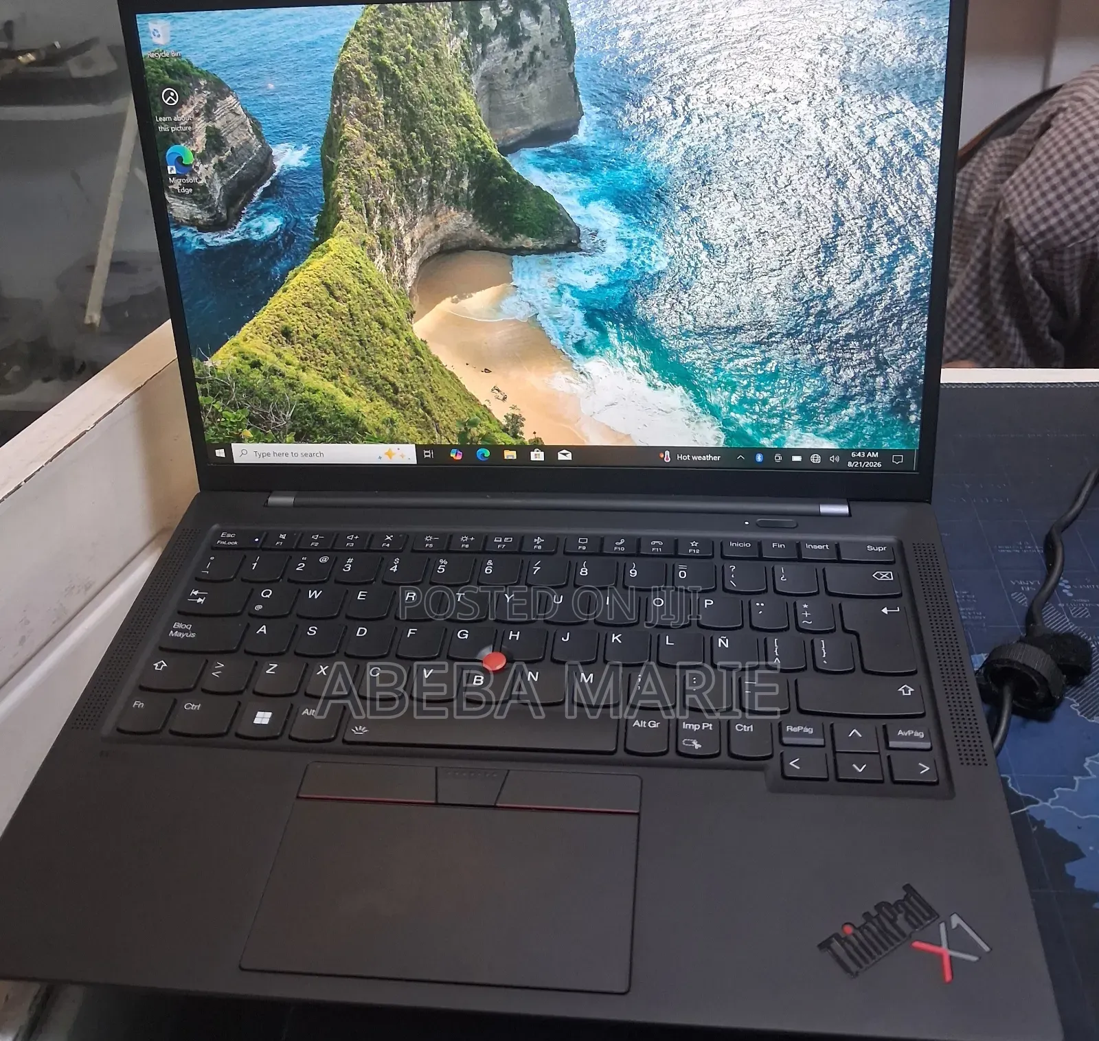 New Laptop Lenovo ThinkPad X1 Carbon 16GB Intel Core i7 SSD 512GB