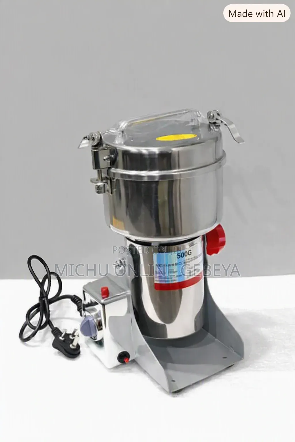 Ririhong 500g Heavy Duty Commercial Grinder/ Free Delivery