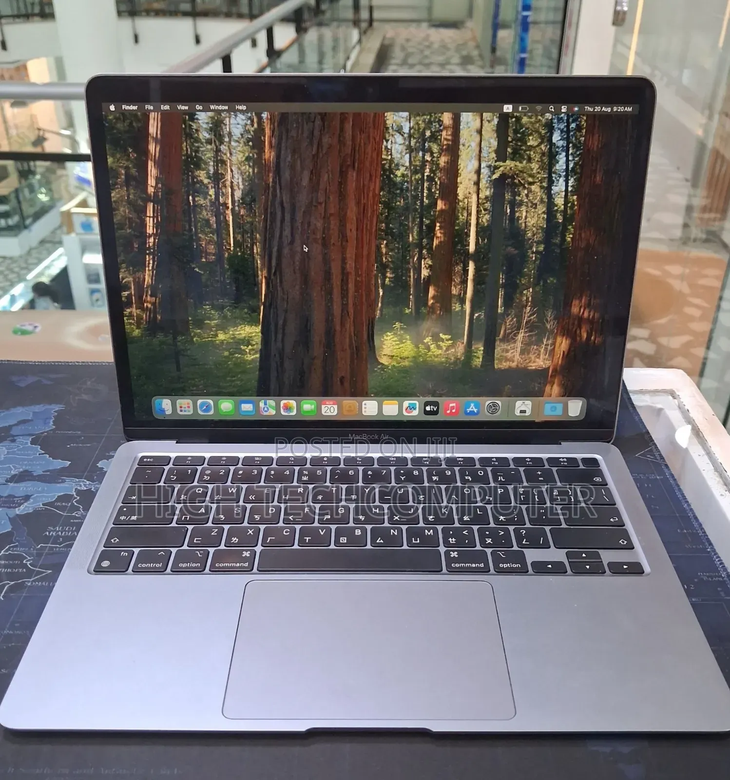 New Laptop Apple MacBook Air 2020 M1 8GB Apple M1 SSD 256GB