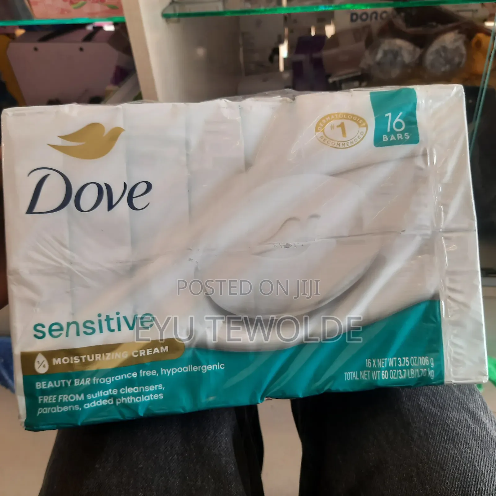 Dove Sensitive Bar Soap