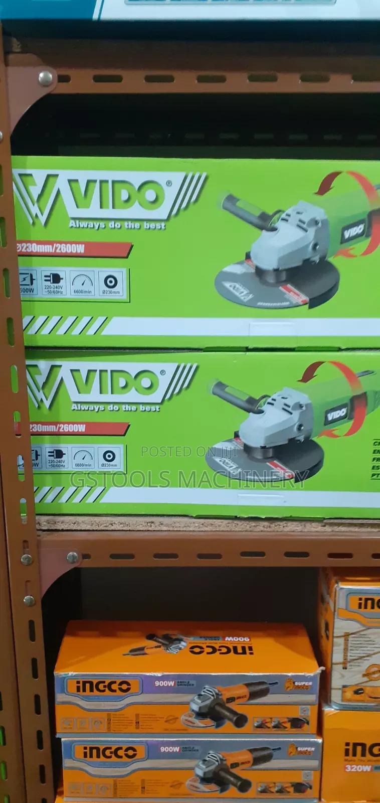 VIDO 2600w Angle Grinder