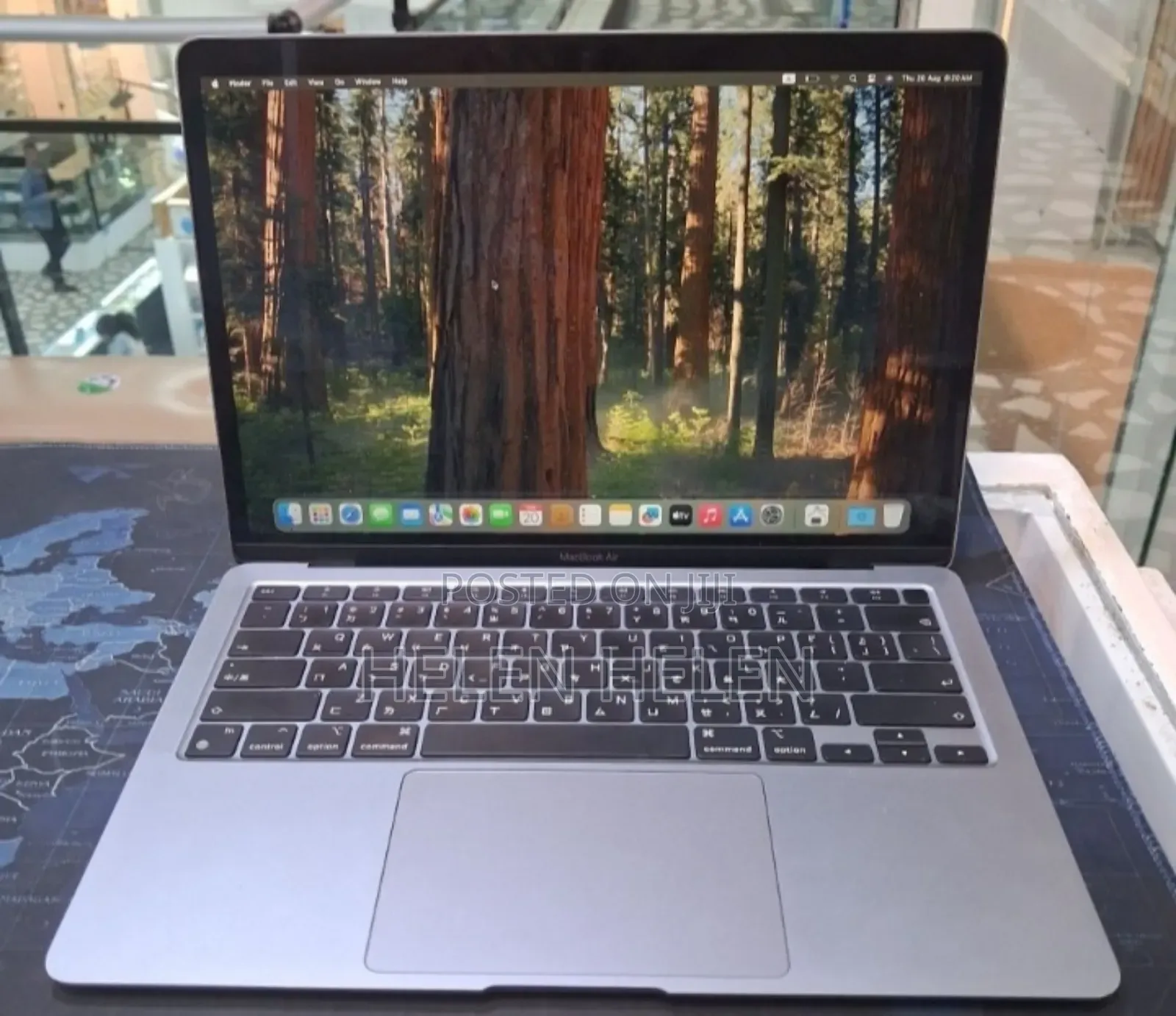 New Laptop Apple MacBook Air 2020 M1 8GB Apple M1 SSD 256GB