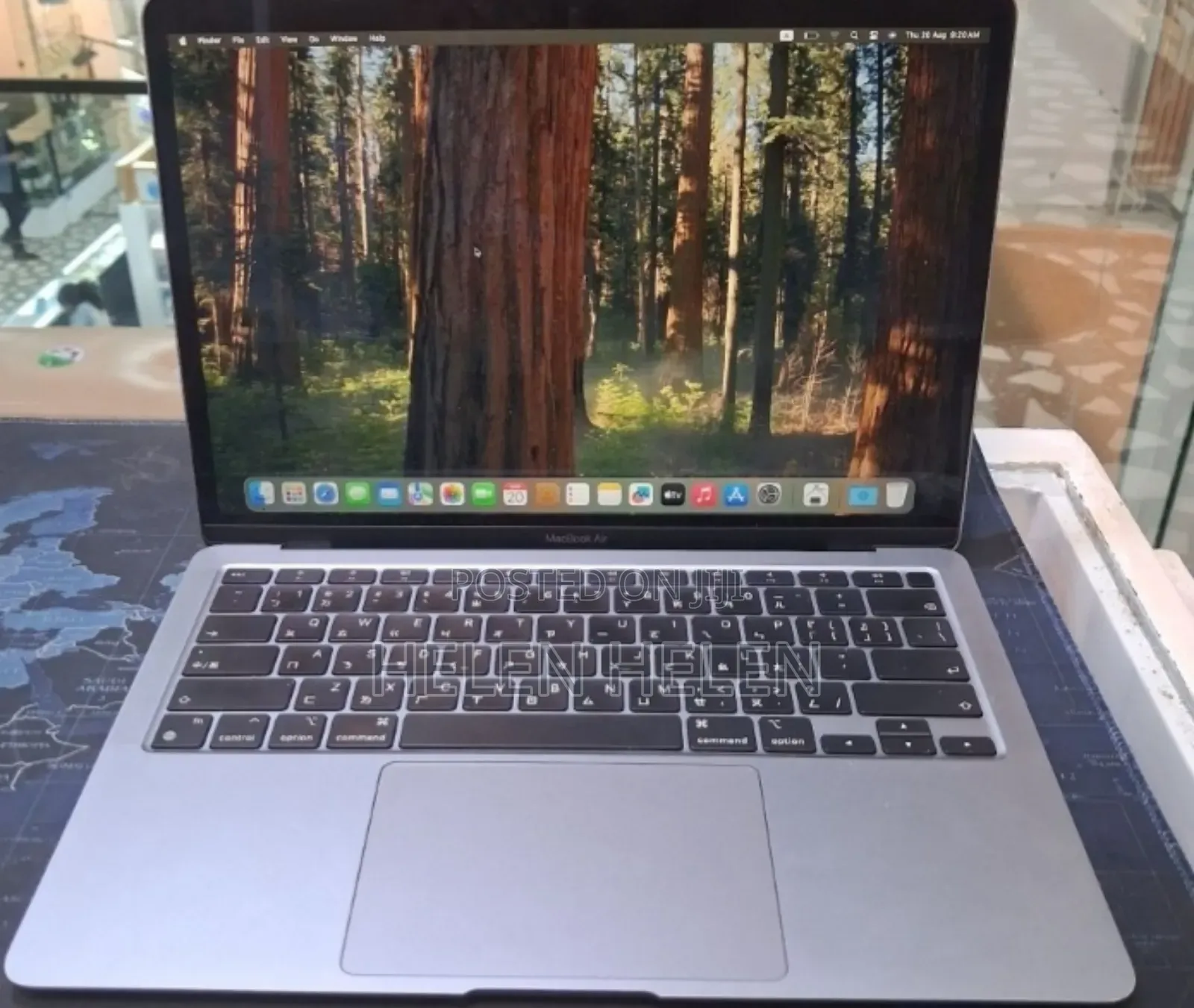 New Laptop Apple MacBook Air 2020 M1 8GB Apple M1 SSD 256GB