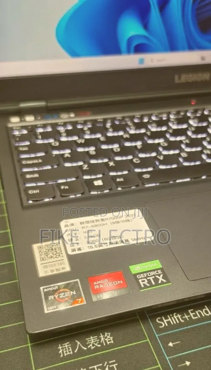 New Laptop Lenovo Legion 5 16GB AMD Ryzen 7 SSD 512GB