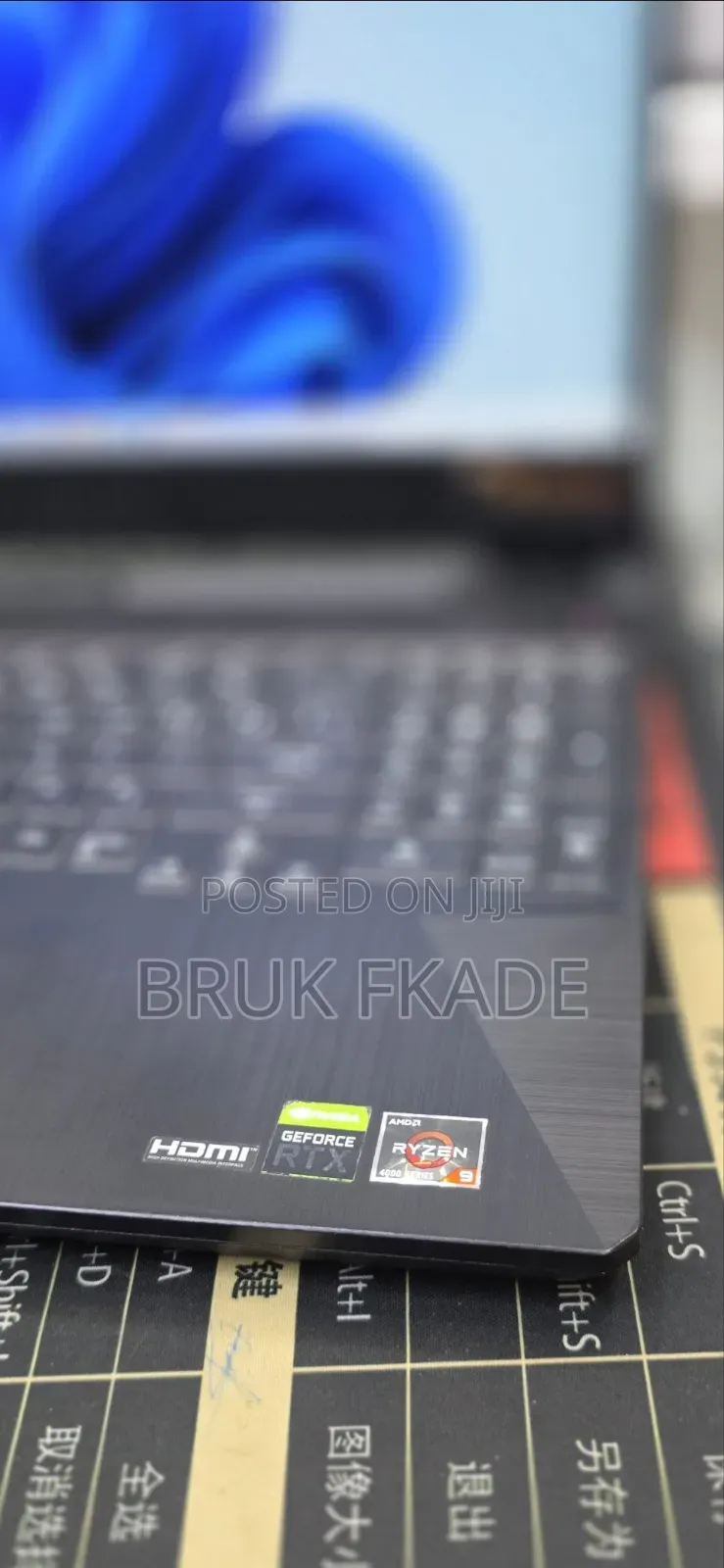New Laptop Asus TUF Gaming A15 16GB AMD Ryzen 9 SSD 512GB