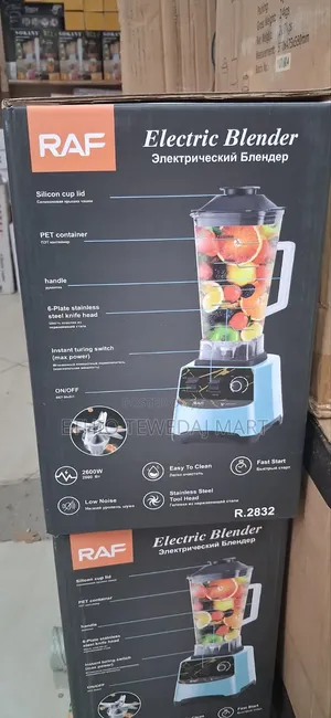 RAF Professional Ice Crusher 6 Blades 2.5L RAF Electric Blender