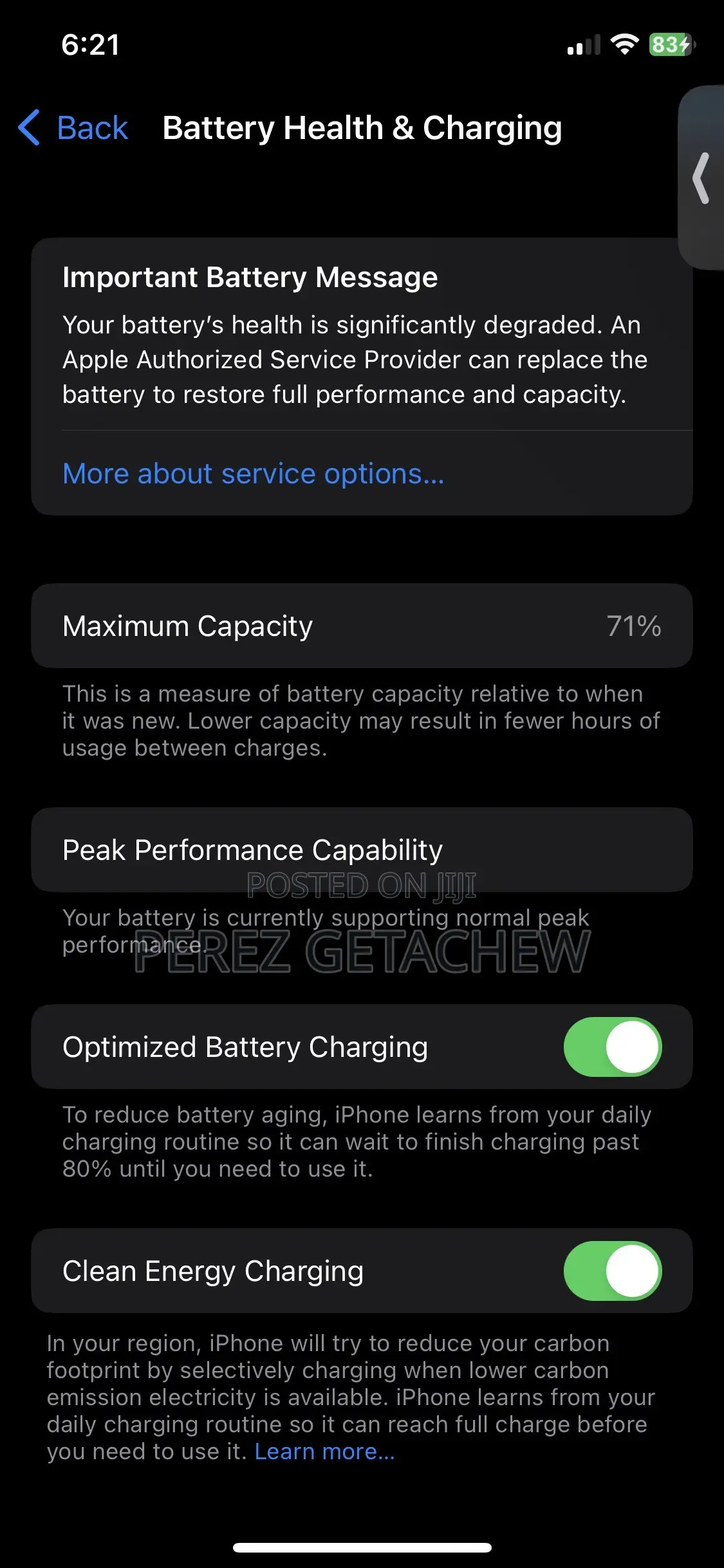 Apple iPhone X 256 GB Black