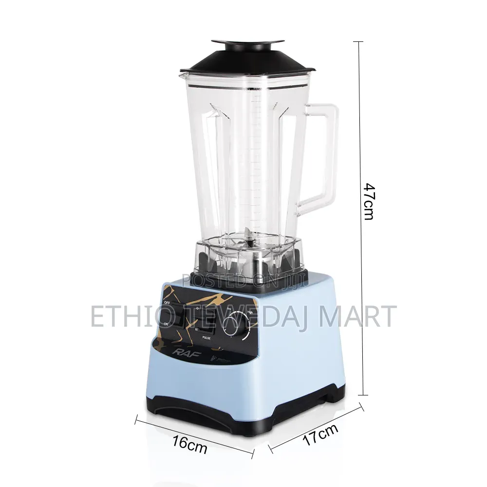 RAF Professional Ice Crusher 6 Blades 2.5L RAF Electric Blender