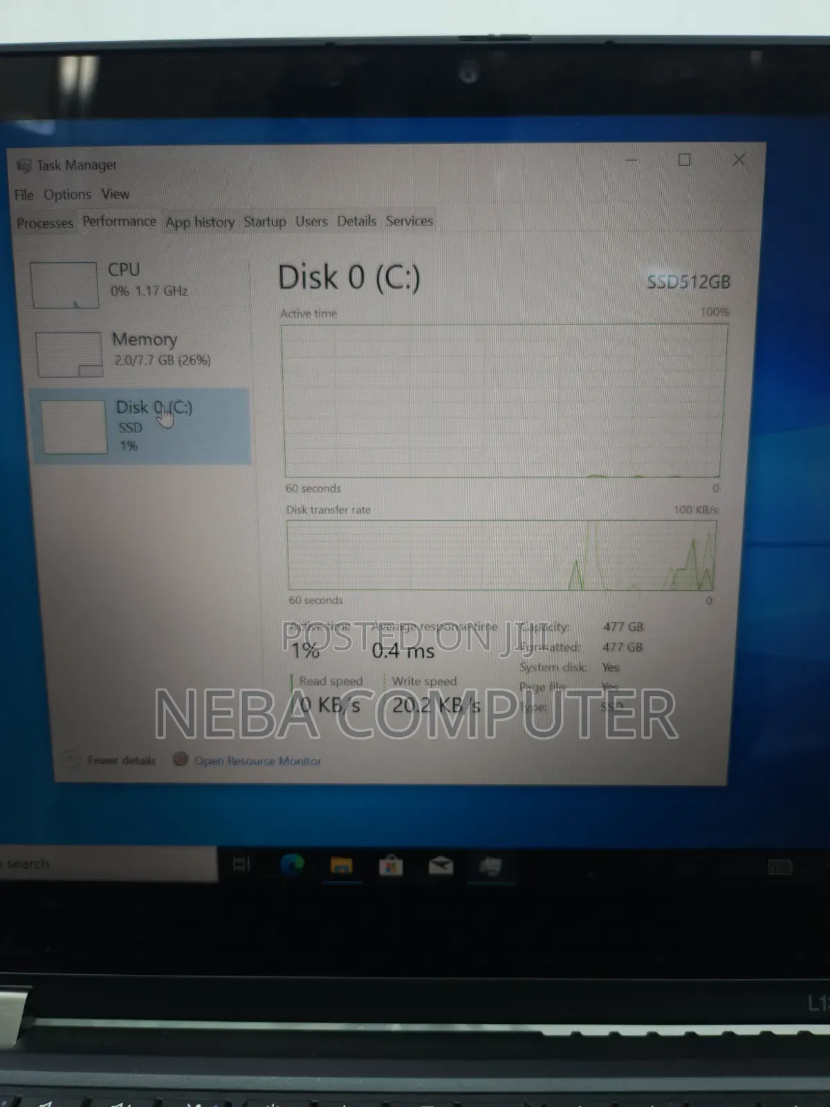 New Laptop Lenovo ThinkPad Yoga 8GB Intel Core i5 SSD 512GB