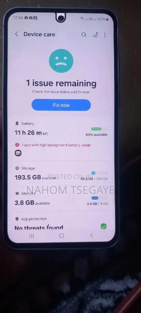 Samsung Galaxy A55 256 GB Pink