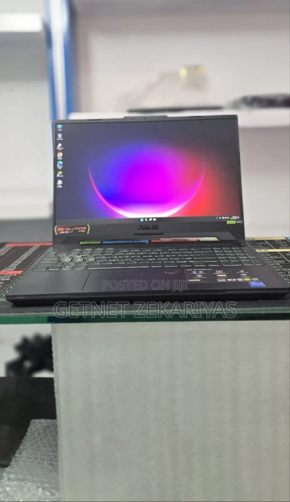 New Laptop Asus TUF Dash F15 16GB Intel Core i7 SSD 1T