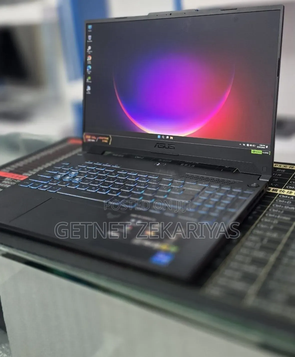New Laptop Asus TUF Dash F15 16GB Intel Core i7 SSD 1T
