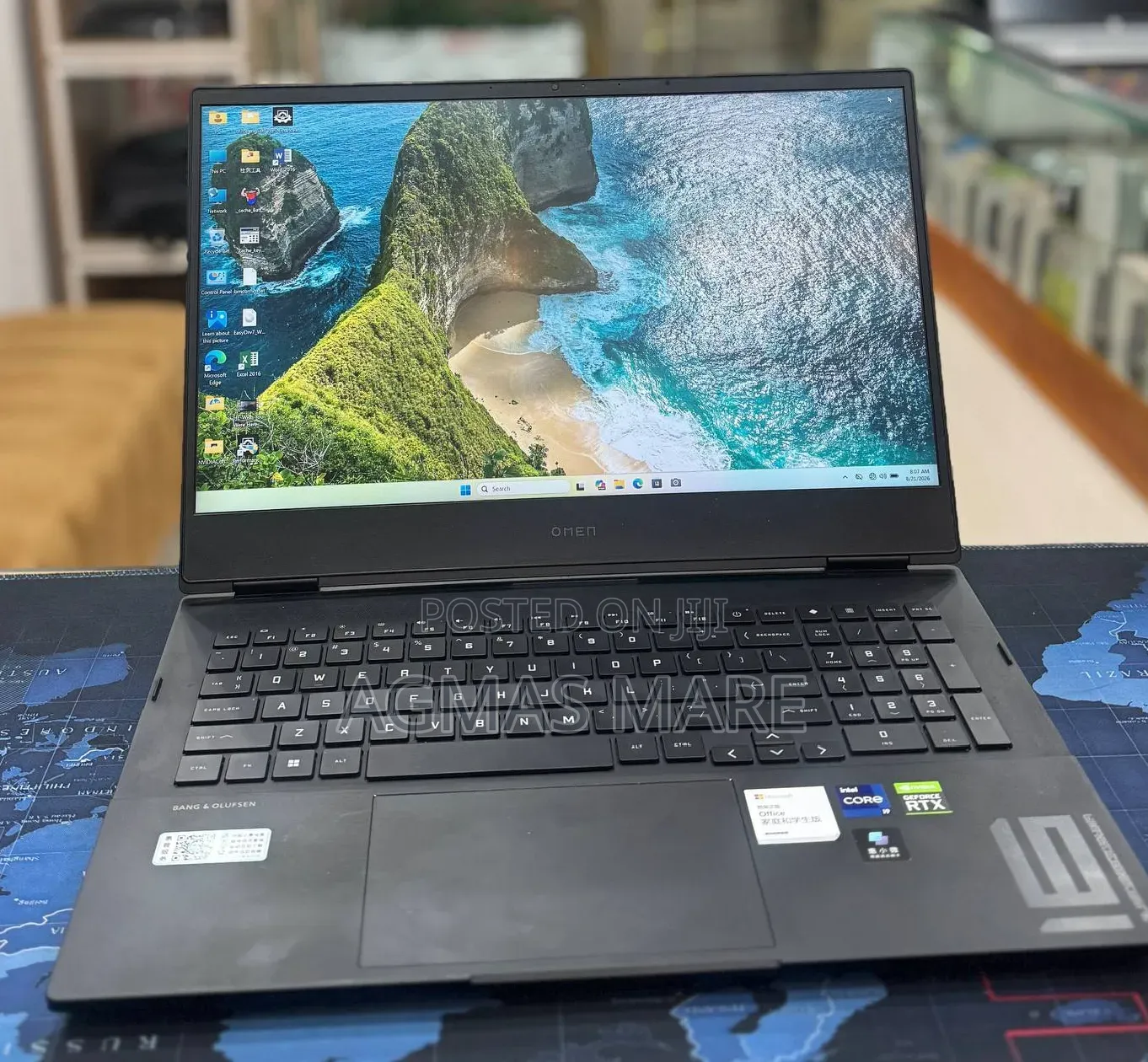 New Laptop HP Omen 16 16GB Intel Core i9 SSD 1T