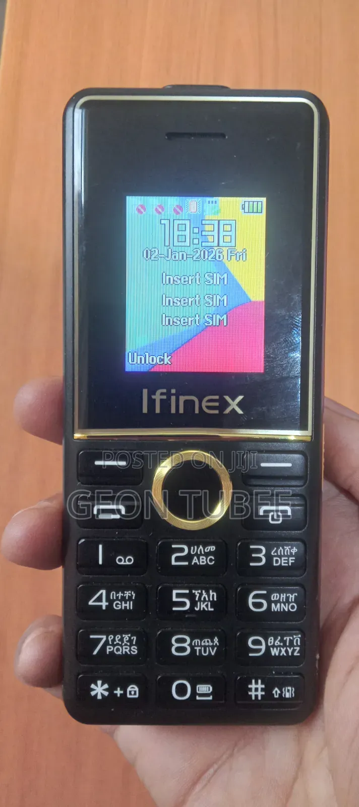 New Mobile Phone Black