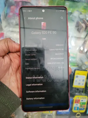 Samsung Galaxy S20 FE 5G 128 GB Red