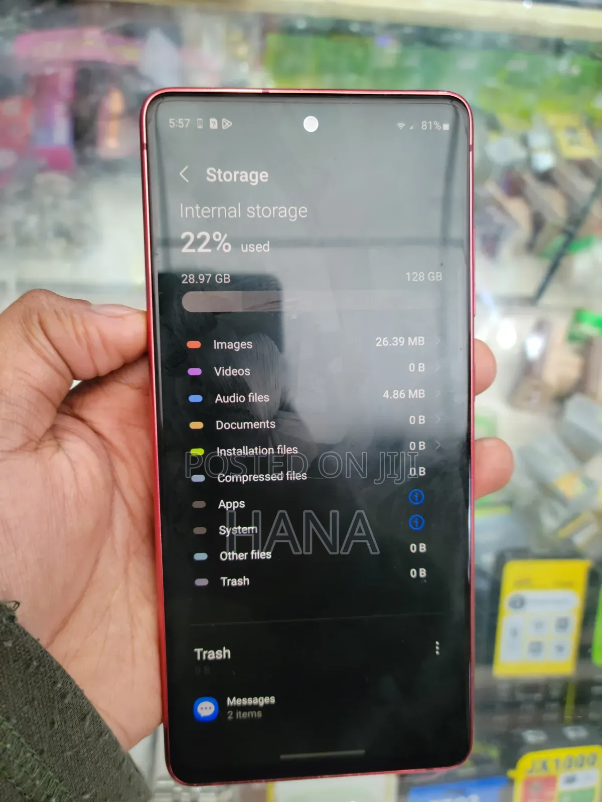 Samsung Galaxy S20 FE 5G 128 GB Red