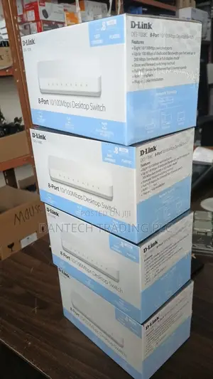 D-Link 8 Port Network Switch
