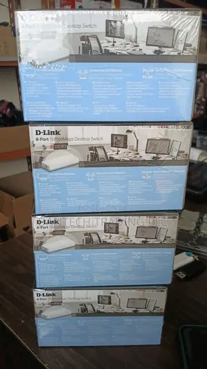 D-Link 8 Port Network Switch