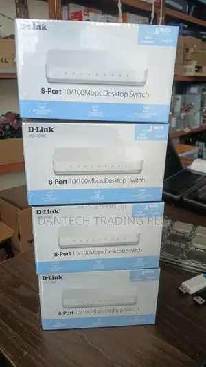 D-Link 8 Port Network Switch