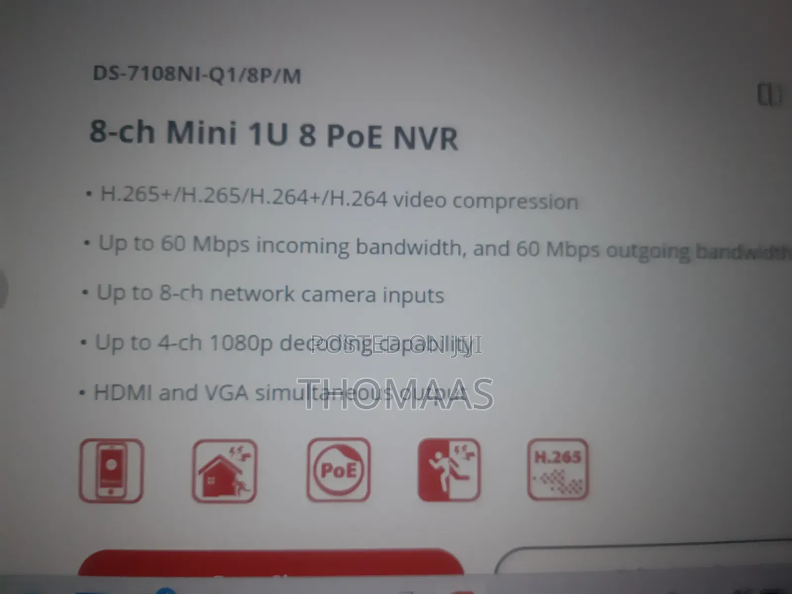 NVR With Monitor