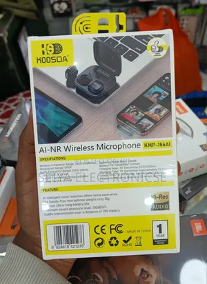 Koosda KMP-156ai Is a 2-in-1 AI Noise-Reduction Wireless Microphone